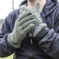 RefrigiWear Men's Insulated Wool Gloves - Ultimate Cold Weather Protection, Thermal Lining, and Superior Comfort