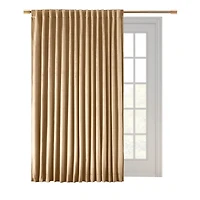 Ricardo Premium Velvet Rod Pocket With Back Tabs Patio Panel 100"W x 84"L