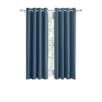 Ricardo Grand Pointe Grommet Curtain Panel w/Wand 54"W x 54"L