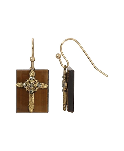 2028 Semi-precious Drop Earrings
