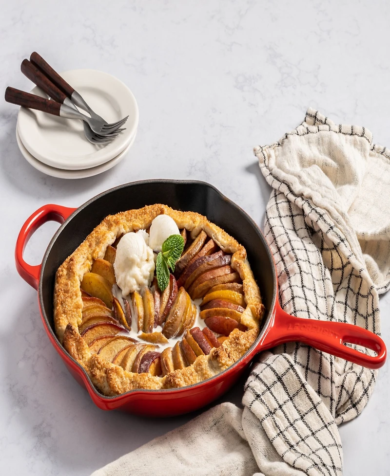 Le Creuset 10.25" Enameled Cast Iron Skillet with Helper Handle