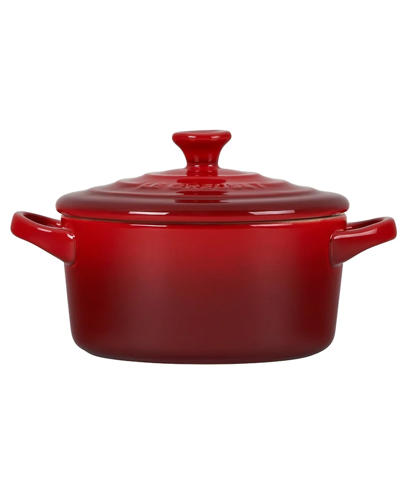 Le Creuset Stoneware 8 oz. Mini Round Cocotte with Lid