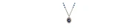2028 Enamel Crystal Star of Bethlehem Locket Bead Necklace