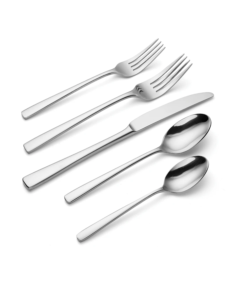 Oneida Doublet 20 Piece Everyday Flatware Set, Service For 4