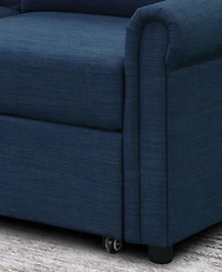 Hamilton 2 Piece Storage Sofa Bed Reversible Sectional