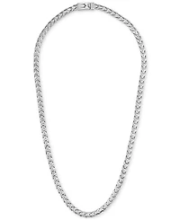 Bulova Men's Link Chain 24" Necklace in Stainless Steel