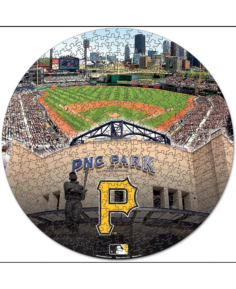 Wincraft Pittsburgh Pirates Round 500-Piece Puzzle
