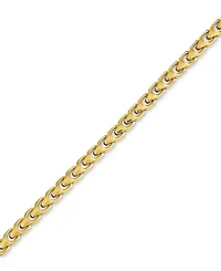 Bulova Men's Link Bracelet Gold-Plated Stainless Steel
