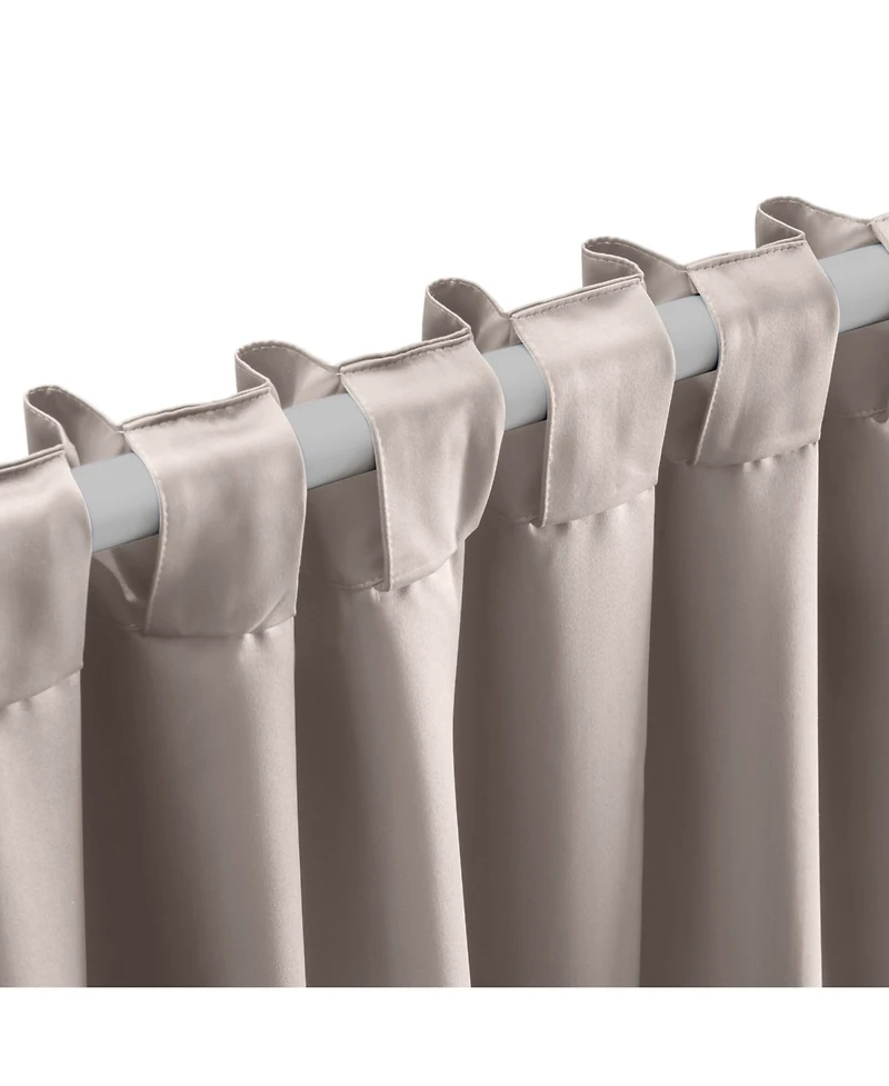 Ricardo Ultimate Black-Out 2-Way Pocket Double-wide Curtain Panel 112"W x 84"L