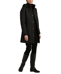 Lauren Ralph Lauren Women's Quilted Coat, Created for Macy's