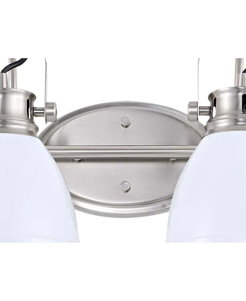 Phineas 16.25" 2-Light Farmhouse Bohemian Iron Led Vanity