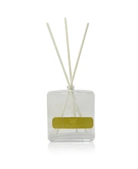 Bottle Diffuser with Flower Design and Reeds, "Cold Water" Scent