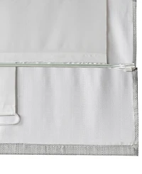 Madison Park Basketweave Blackout Cordless Roman Shade, Single Panel for Bedroom, Thermal Insulated Window Blind Treatment for Living Room, Width 27 l