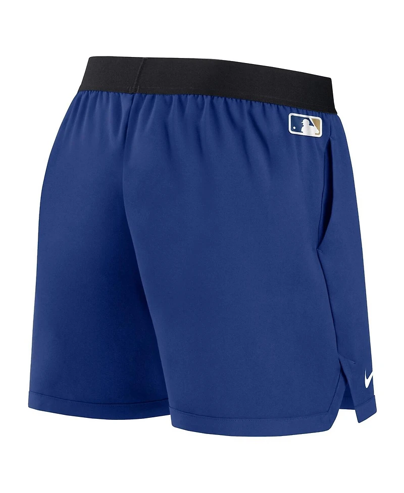 Women's Nike Royal Kansas City Royals Authentic Collection Team Performance Shorts
