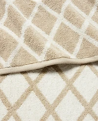 Lauren Ralph Sanders Diamond Cotton Bath Towel, 30" x 56"