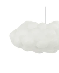 Zephyr 23" 2-Light Modern Contemporary Silk Led Cloud Pendant