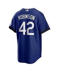 Men's Nike Jackie Robinson Royal Los Angeles Dodgers City Connect Replica Player Jersey