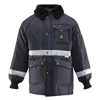 RefrigiWear Big & Tall Iron-Tuff Enhanced Visibility Reflective Siberian Workwear Jacket