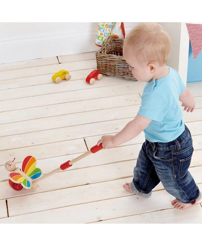 Hape Butterfly Pal Push and Pull Toy