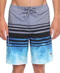Men's 9" No Mesh Liner Board Shorts Quick Dry Swim Trunks