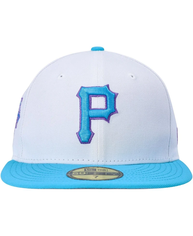 Men's New Era White Pittsburgh Pirates 2006 Mlb All-Star Game Vice 59FIFTY Fitted Hat