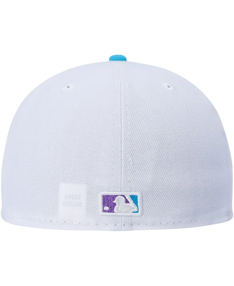 Men's New Era White York Yankees 1999 World Series Vice 59FIFTY Fitted Hat