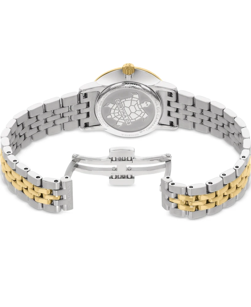 Certina Women's Swiss Ds Caimano Two-Tone Stainless Steel Bracelet Watch 28mm
