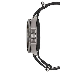 Certina Men's Swis Automatic Ds Action Black & Orange Synthetic Strap Watch 43mm