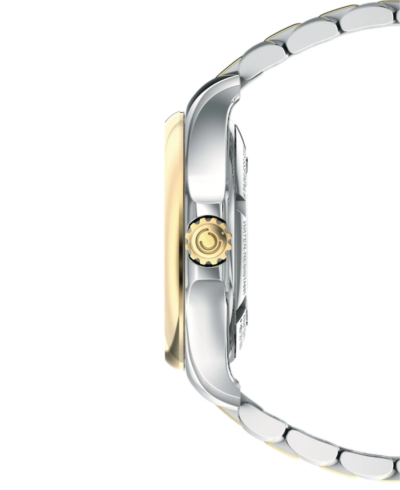 Certina Women's Swiss Automatic Ds Action Diamond Accent Two-Tone Stainless Steel Bracelet Watch 35mm