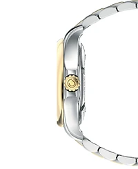 Certina Women's Swiss Automatic Ds Action Diamond Accent Two-Tone Stainless Steel Bracelet Watch 35mm