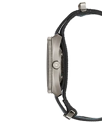 Certina Men's Swiss Automatic Ds-2 Striped Synthetic Strap Watch 41mm