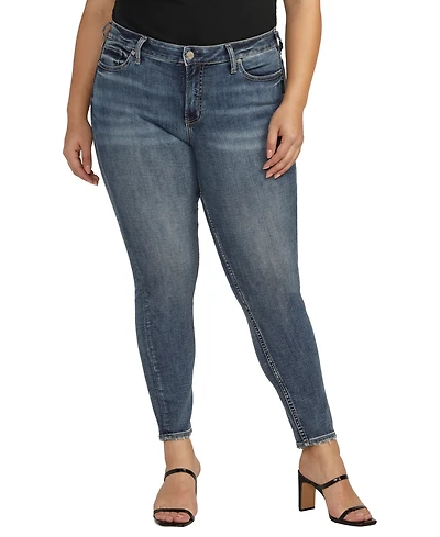 Silver Jeans Co. Plus Suki Mid Rise Skinny Leg