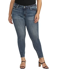 Silver Jeans Co. Plus Suki Mid Rise Skinny Leg