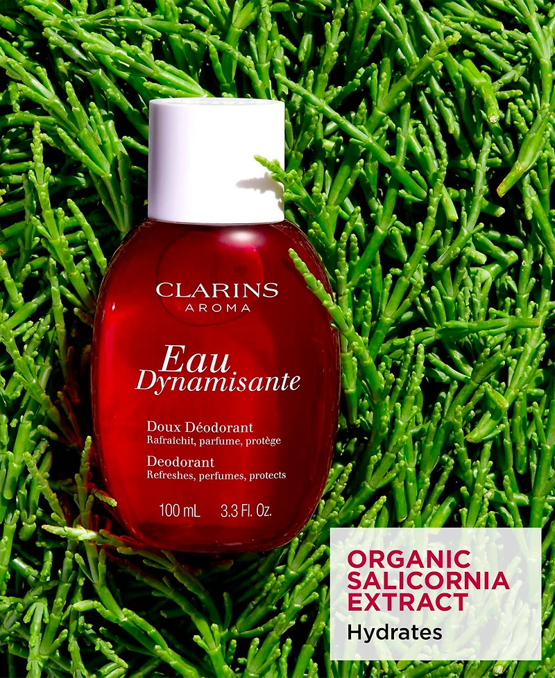 Clarins Eau Dynamisante Antiperspirant, Spray-On Deodorant, 3.4 oz.