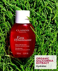 Clarins Eau Dynamisante Antiperspirant, Spray-On Deodorant, 3.4 oz.