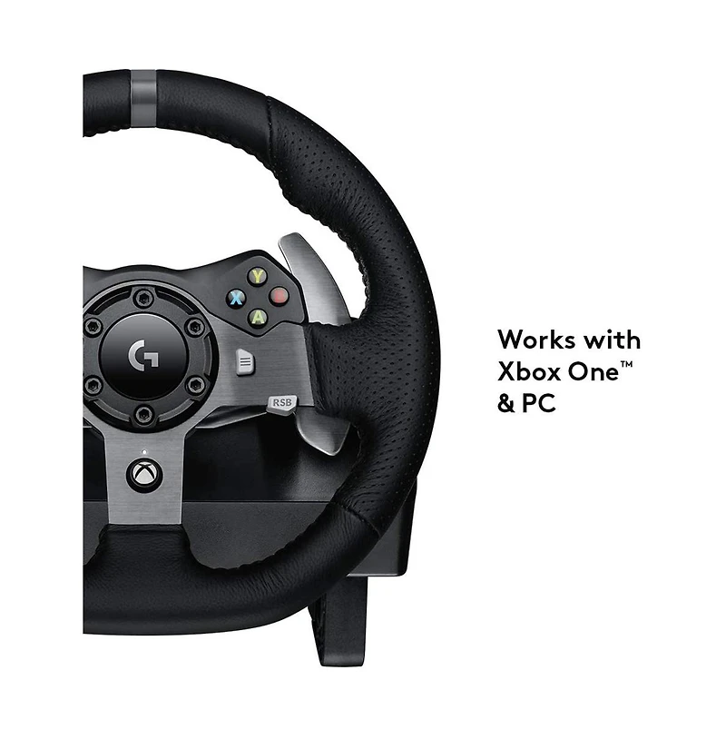 Logitech G920 Driving Force Racing Wheel for Xbox Series X|S, Xbox One and Windows