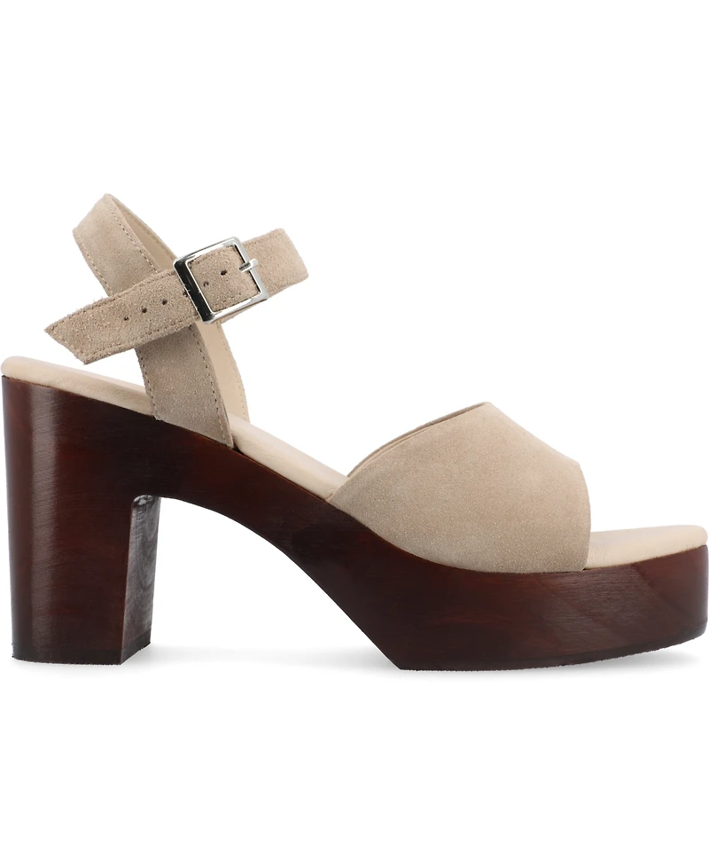 Journee Signature Women's Katana Platform Sandals