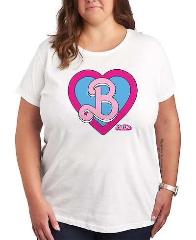 Hybrid Apparel Trendy Plus Barbie Graphic T-shirt