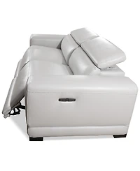 Closeout! Krofton 2-Pc. Beyond Leather Fabric Sofa with 2 Power Motion Recliners, Created for Macy's