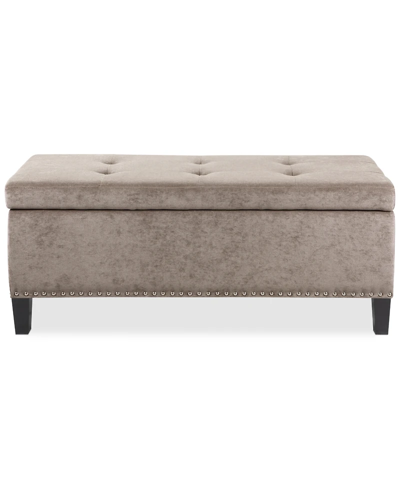 Catarina Fabric Storage Bench