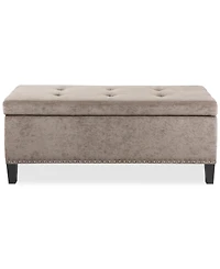 Catarina Fabric Storage Bench