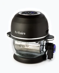 Fritaire Self Cleaning Glass Bowl Air Fryer Set, 4 Piece