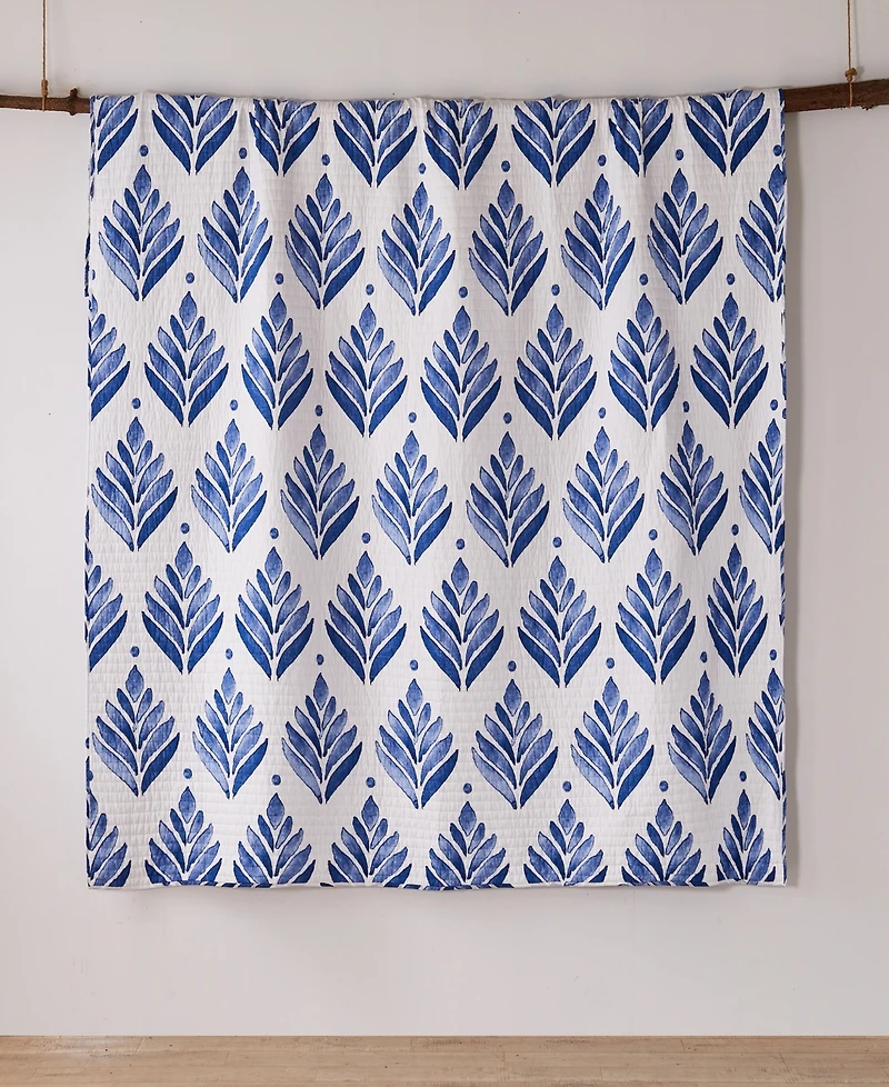 Levtex Vintage-Like Blossom Reversible 3-Pc. Quilt Set, Full/Queen