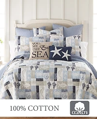 Levtex Cerralvo Reversible 3-Pc. Quilt Set, King/California King