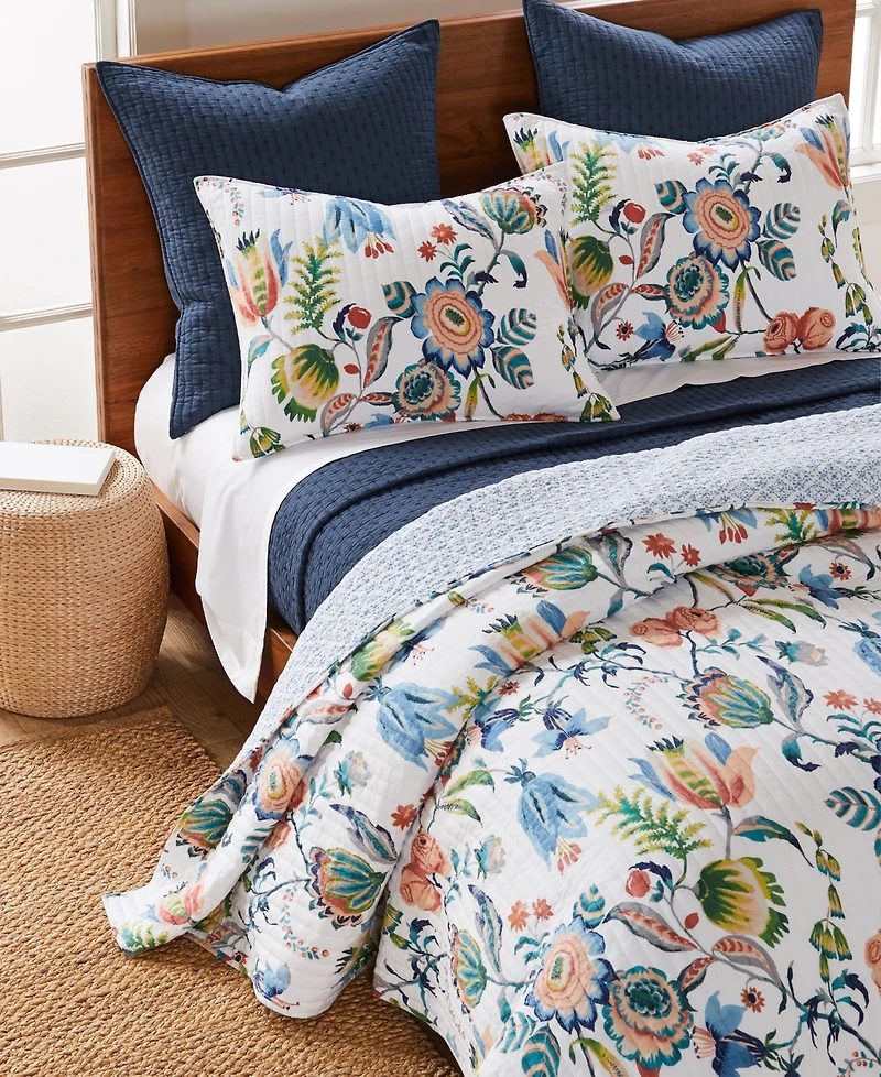 Levtex Eleni Vine Floral Reversible 2-Pc. Quilt Set, Twin/Twin Xl