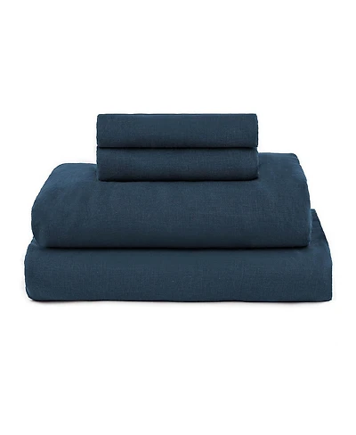 100% French Linen Sheet Set