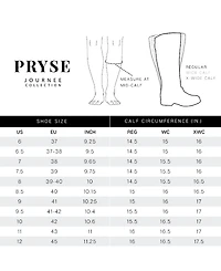 Journee Signature Women's Pryse Western Knee High Boots