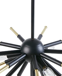 Ink+Ivy Ely 3-Light Spiked Chandelier
