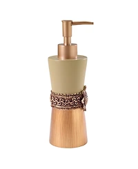 Avanti Braided Medallion Colorblocked Soap/Lotion Dispenser