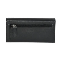 Club Rochelier Ladies Leather Clutch Wallet with Checkbook and Gusset
